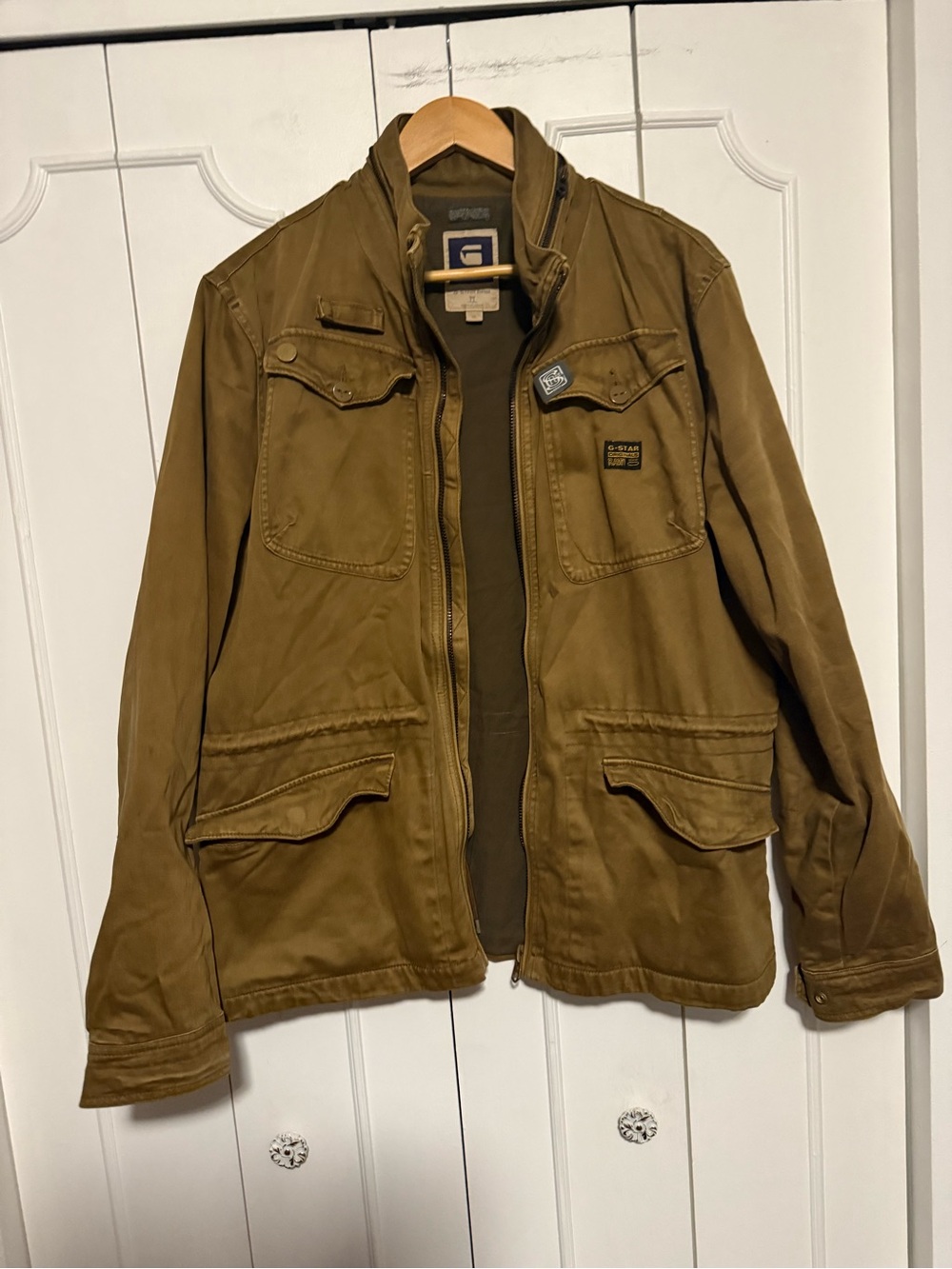 G-Star Olive/Tan Utility Field Jacket